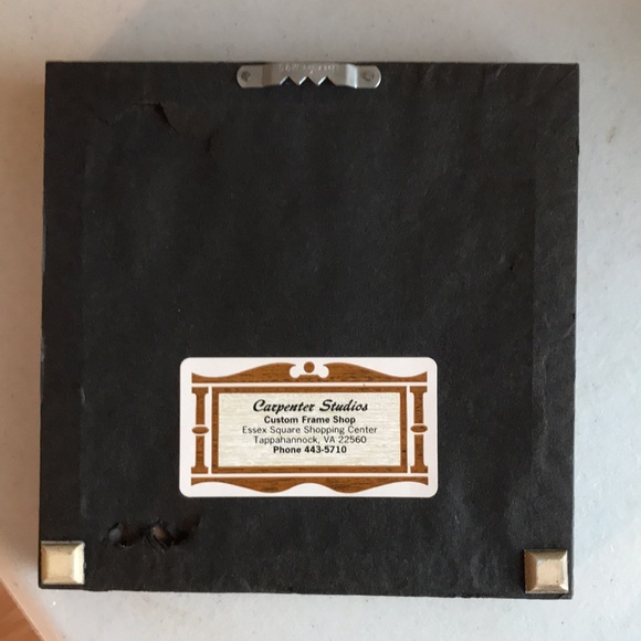 Wooden framed Cross Stitch Wall Hanging - Picture 3 of 4